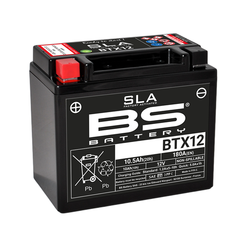 BTX12 Maintenance Free SLA Factory Filled BS Battery YTX12