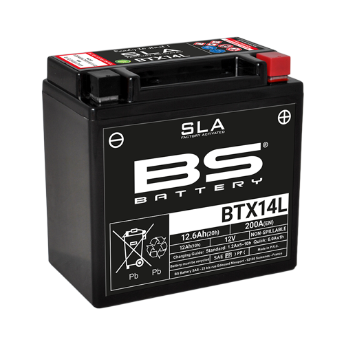 Batterie de moto SIP SLA4L-BS 