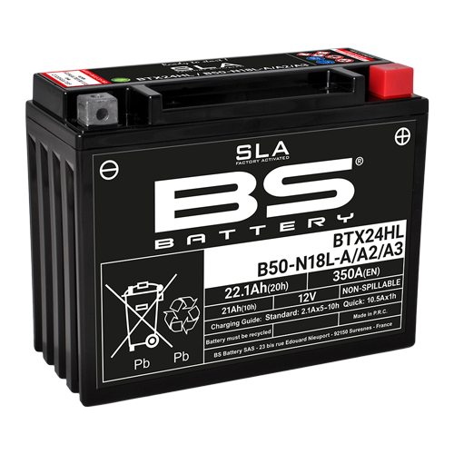YTX24HL-BS 12V 21Ah Sealed AGM Battery For BRP Can-am Spyder RS RT F3 1330 998